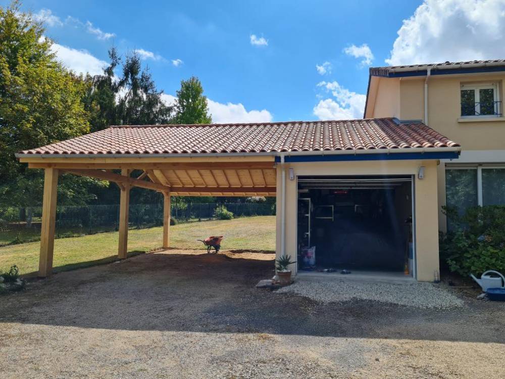 pose pergola bio climatique boisseuil